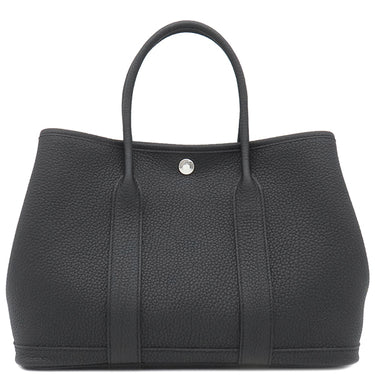 エルメス HERMES ガーデンパーティーTPM ブラック ネゴンダ トートバッグ シルバー金具 新品 未使用 黒