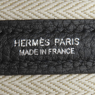 エルメス HERMES ガーデンパーティーTPM ブラック ネゴンダ トートバッグ シルバー金具 新品 未使用 黒