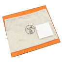 エルメス HERMES ヴィドポッシュ キャバン トゴ ショルダーバッグ シルバー金具 濃紺 クロスボディ