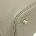 エルメス HERMES ピコタンロック MM セージ トリヨンクレマンス ハンドバッグ ゴールド金具 カーキグリーン