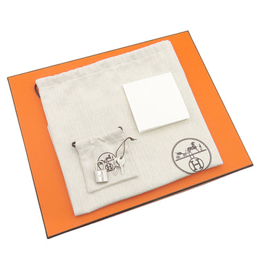 エルメス HERMES ピコタンロックMM ゴールド トリヨンクレマンス ハンドバッグ シルバー金具 新品 未使用 茶