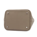 エルメス HERMES ピコタンロック MM エトゥープ トリヨンクレマンス ハンドバッグ シルバー金具 新品 未使用 グレージュ