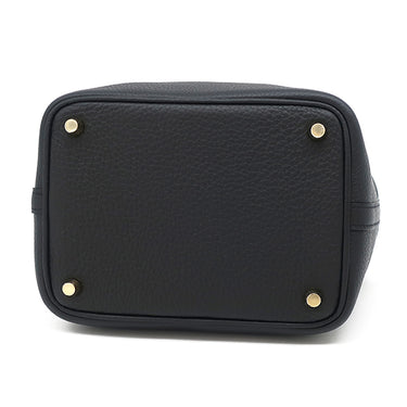 エルメス HERMES ピコタンロック PM ブラック トリヨンクレマンス ハンドバッグ ゴールド金具 新品 未使用 黒