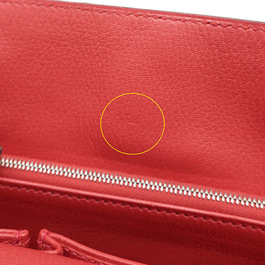 エルメス HERMES ジプシエール 28 ブーゲンビリア トリヨンクレマンス ショルダーバッグ シルバー金具 斜め掛け