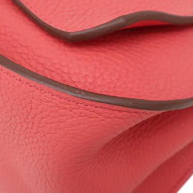 エルメス HERMES ジプシエール 28 ブーゲンビリア トリヨンクレマンス ショルダーバッグ シルバー金具 斜め掛け