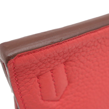 エルメス HERMES ジプシエール 28 ブーゲンビリア トリヨンクレマンス ショルダーバッグ シルバー金具 斜め掛け