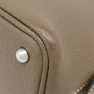 エルメス HERMES ボリード1923 ミニ エトゥープ シェーブル 2WAYバッグ シルバー金具 グレージュ ハンドバッグ ショルダー