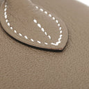 エルメス HERMES ボリード1923 ミニ エトゥープ シェーブル 2WAYバッグ シルバー金具 グレージュ ハンドバッグ ショルダー