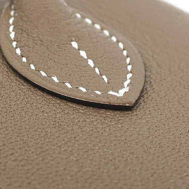 エルメス HERMES ボリード1923 ミニ エトゥープ シェーブル 2WAYバッグ シルバー金具 グレージュ ハンドバッグ ショルダー