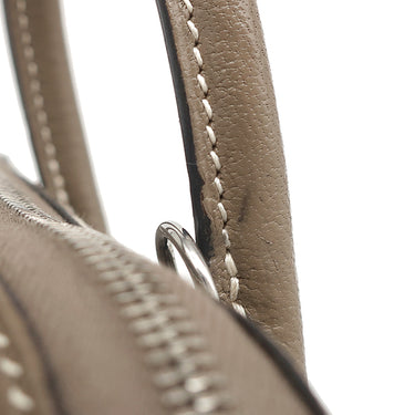 エルメス HERMES ボリード1923 ミニ エトゥープ シェーブル 2WAYバッグ シルバー金具 グレージュ ハンドバッグ ショルダー