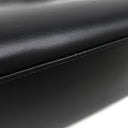 エルメス HERMES ケリー 32 外縫い ブラック ボックスカーフ 2WAYバッグ シルバー金具 黒 ハンドバッグ ショルダー