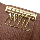 ルイヴィトン LOUIS VUITTON ミュルティクレ6 M62630 モノグラム モノグラムキャンバス キーケース ゴールド金具 茶 6連 6本