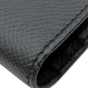 ルイヴィトン LOUIS VUITTON ポルトフォイユ ブラザ M30501 ブラック タイガ 長財布 シルバー金具 黒 二つ折り