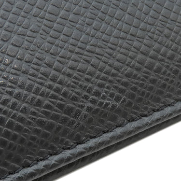 ルイヴィトン LOUIS VUITTON ポルトフォイユ ブラザ M30501 ブラック タイガ 長財布 シルバー金具 黒 二つ折り