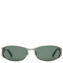 レイバン RayBan オーバル 60□17 RB3396 グレー×シルバー プラスチック サングラス シルバー金具 黒 グリーンレンズ