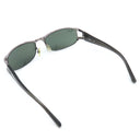 レイバン RayBan オーバル 60□17 RB3396 グレー×シルバー プラスチック サングラス シルバー金具 黒 グリーンレンズ