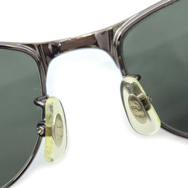 レイバン RayBan オーバル 60□17 RB3396 グレー×シルバー プラスチック サングラス シルバー金具 黒 グリーンレンズ