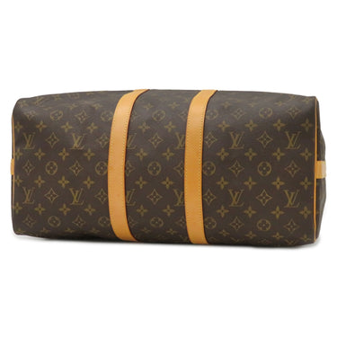 ルイヴィトン LOUIS VUITTON キーポル バンドリエール 45 M41418 モノグラム モノグラムキャンバス ボストンバッグ ゴールド金具 茶 鍵・パドロック欠品