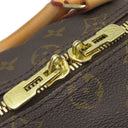 ルイヴィトン LOUIS VUITTON キーポル バンドリエール 45 M41418 モノグラム モノグラムキャンバス ボストンバッグ ゴールド金具 茶 鍵・パドロック欠品