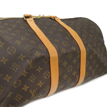 ルイヴィトン LOUIS VUITTON キーポル バンドリエール 45 M41418 モノグラム モノグラムキャンバス ボストンバッグ ゴールド金具 茶 鍵・パドロック欠品