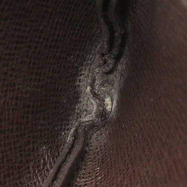 ルイヴィトン LOUIS VUITTON カードキーケース ポシェット クレ N62658 ダミエエベヌ ダミエキャンバス コインケース ゴールド金具 小銭入れ 茶 キーチェーン付き