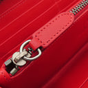 クリスチャンルブタン Christian Louboutin パネトーネ グレー レザー 長財布 ガンメタル金具 灰色 ラウンドファスナー