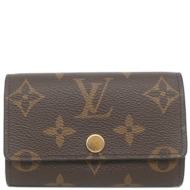 ルイヴィトン LOUIS VUITTON ミュルティクレ6 M62630 モノグラム モノグラムキャンバス キーケース ゴールド金具 茶 6連 6本