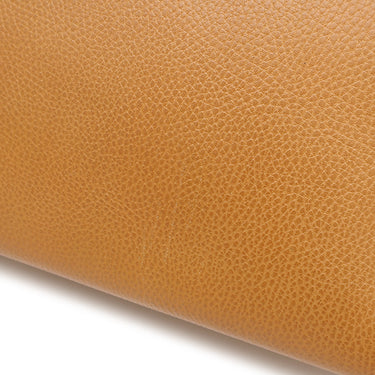 エルメス HERMES ケリー40 内縫い ナチュラル アルデンヌ ハンドバッグ ゴールド金具 茶