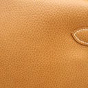 エルメス HERMES ケリー40 内縫い ナチュラル アルデンヌ ハンドバッグ ゴールド金具 茶