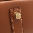 エルメス HERMES バーキン35 ノアゼット ボックスカーフ ハンドバッグ ゴールド金具 茶