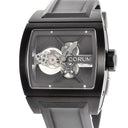 腕時計 コルム CORUM ティーブリッジ トゥールビヨン B022/00936 手巻き メンズ OH済 スケルトン ブラックPVD加工 トノウ 限定