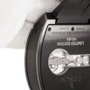 腕時計 コルム CORUM ティーブリッジ トゥールビヨン B022/00936 手巻き メンズ OH済 スケルトン ブラックPVD加工 トノウ 限定