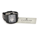 腕時計 コルム CORUM ティーブリッジ トゥールビヨン B022/00936 手巻き メンズ OH済 スケルトン ブラックPVD加工 トノウ 限定
