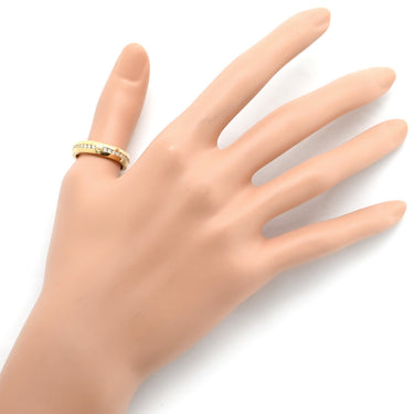 ハリーウィンストン Harry Winston HW ロゴ WBDYRDLGHWL イエローゴールド K18YG ダイヤモンド リング 指輪 Au750 YG K18 16号