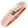 ハリーウィンストン Harry Winston HW ロゴ WBDRRDLGHWL ローズゴールド K18RG ダイヤモンド リング 指輪 Au750 RG K18 11.5号