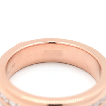 ハリーウィンストン Harry Winston HW ロゴ WBDRRDLGHWL ローズゴールド K18RG ダイヤモンド リング 指輪 Au750 RG K18 11.5号