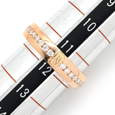 ハリーウィンストン Harry Winston HW ロゴ WBDRRDLGHWL ローズゴールド K18RG ダイヤモンド リング 指輪 Au750 RG K18 11.5号