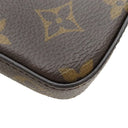 ルイヴィトン LOUIS VUITTON ポシェット フェリシー M80859 モノグラム モノグラムキャンバス チェーンウォレット ゴールド金具 ヴィヴィエンヌ チェーンショルダー 茶 ピンク