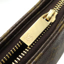 ルイヴィトン LOUIS VUITTON ルーピングGM M51145 モノグラム モノグラムキャンバス ショルダーバッグ ゴールド金具 茶 肩掛け トート
