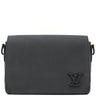 ルイヴィトン LOUIS VUITTON テイクオフ メッセンジャー PM M24769 ノワール グレインレザー ショルダーバッグ マットブラック金具 黒 斜め掛け