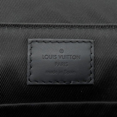 ルイヴィトン LOUIS VUITTON テイクオフ メッセンジャー PM M24769 ノワール グレインレザー ショルダーバッグ マットブラック金具 黒 斜め掛け