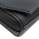 ルイヴィトン LOUIS VUITTON テイクオフ メッセンジャー PM M24769 ノワール グレインレザー ショルダーバッグ マットブラック金具 黒 斜め掛け
