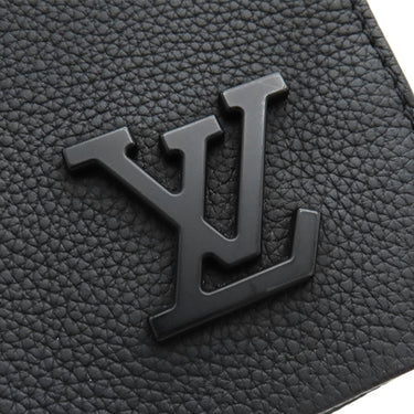 ルイヴィトン LOUIS VUITTON テイクオフ メッセンジャー PM M24769 ノワール グレインレザー ショルダーバッグ マットブラック金具 黒 斜め掛け