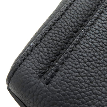 ルイヴィトン LOUIS VUITTON テイクオフ メッセンジャー PM M24769 ノワール グレインレザー ショルダーバッグ マットブラック金具 黒 斜め掛け