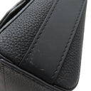ルイヴィトン LOUIS VUITTON テイクオフ メッセンジャー PM M24769 ノワール グレインレザー ショルダーバッグ マットブラック金具 黒 斜め掛け