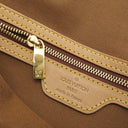 ルイヴィトン LOUIS VUITTON ミニ ルーピング M51147 モノグラム モノグラムキャンバス ハンドバッグ ゴールド金具 茶 ワンショルダーバッグ