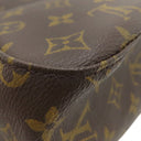 ルイヴィトン LOUIS VUITTON ミニ ルーピング M51147 モノグラム モノグラムキャンバス ハンドバッグ ゴールド金具 茶 ワンショルダーバッグ