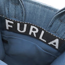 フルラ FURLA オポチュニティ ミニ WB00831 ブルー デニム 2WAYバッグ シルバー金具 OPPORTUNITY MINI トート ショルダー 青