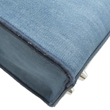 フルラ FURLA オポチュニティ ミニ WB00831 ブルー デニム 2WAYバッグ シルバー金具 OPPORTUNITY MINI トート ショルダー 青