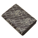 ベルルッティ BERLUTI アカジュー トワル マルブフ ウォレット 106132529 ブラウン カーフ 三つ折り財布 茶